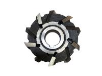 Фреза трехсторонняя 100х19х27 Z=10 со вставными рифлеными ножами Р6М5 Винницкий ИЗ