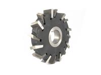 Фреза трехсторонняя 160х28х40 Z=16 со вставными рифлеными ножами Р6М5 (2241-0170) ГОСТ 1669-78