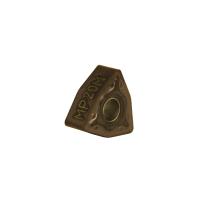 Пластина сменная шестигранная WNMG 060408-MM MP20M "ломаный треугольник" «Русский Инструмент» (РИ)