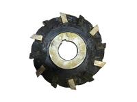 Фреза трехсторонняя 160х22х50 Z=12 со вставными рифлеными ножами ВК8 ГОСТ 5348-69