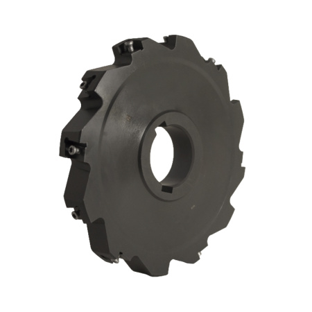 Фреза трехсторонняя 160х20х40 с механическим креплением тангенциально расположенных 4гр пл-н CNHQ 1311 Z=12 (2х6) AS390-160.20.06.D40 NOX «Русский Инструмент» (РИ)