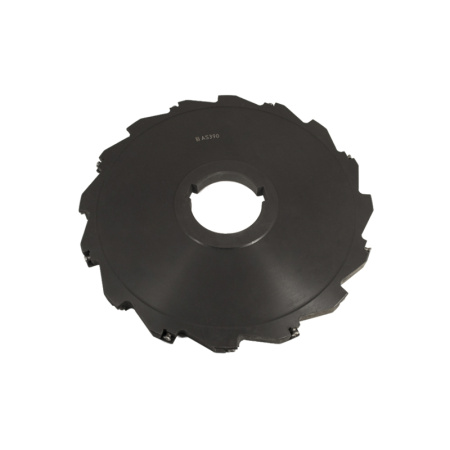 Фреза трехсторонняя 250х18х60 с механическим креплением тангенциально расположенных 4гр пл-н CNHQ 1311 Z=16 (2х8) AS390-250.18.08.D60 NOX «Русский Инструмент» (РИ)