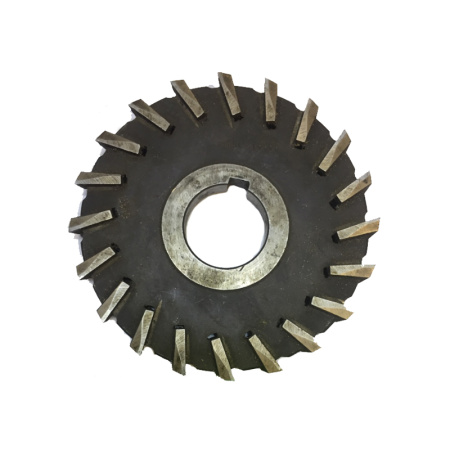 Фреза двухсторонняя 170х20х32 Z=20 со вставными рифлеными ножами Р6М5 R10 Сестрорецкий ИЗ