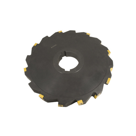 Фреза трехсторонняя 250х22х60 с механическим креплением тангенциально расположенных 4гр пл-н CNHQ 1311 Z=16 (2х8) AS390-250.22.08.D60 NOX «Русский Инструмент» (РИ)