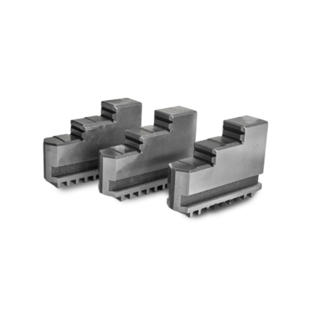 Кулачки к патрону токарному 315 3шт компл. обратные полка 13,5 ширина 36 J=13 L=126 мм, высота 86 D=17 мм, d=42 мм Beltools