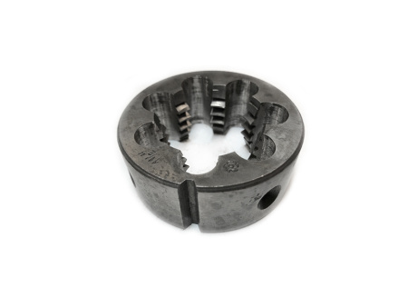 Плашка дюймовая 1 1/2'' 6 ниток BSW D=65мм резьба Уитворта Московский завод "Фрезер"