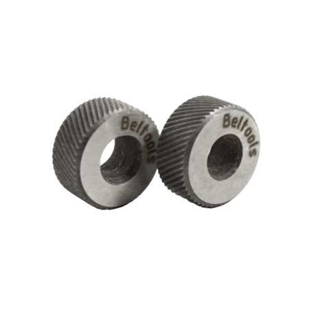 Комплект роликов 2шт (правый и левый) для сетчатого рифления (20х9х8) 90 гр. шаг 1.0 Beltools