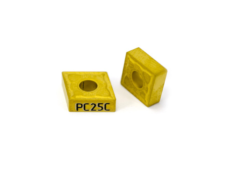 Пластина сменная ромбическая CNMG 090304-PM PC25C «Русский Инструмент» (РИ)