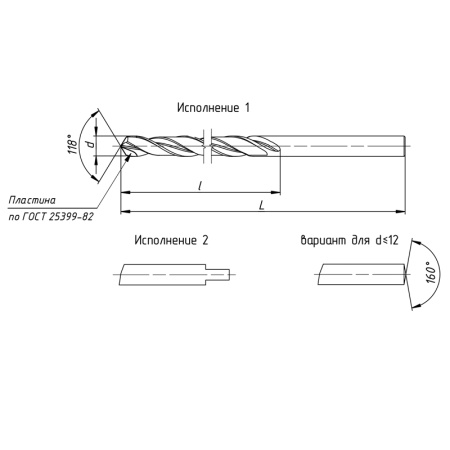 Сверло 13х101х151 с пластиной ВК8 ц/х ГОСТ 22735-77 Beltools Сверло 13х101х151 с пластиной ВК8 ц/х ГОСТ 22735-77 Beltools