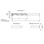 Сверло 13х101х151 с пластиной ВК8 ц/х ГОСТ 22735-77 Beltools Сверло 13х101х151 с пластиной ВК8 ц/х ГОСТ 22735-77 Beltools