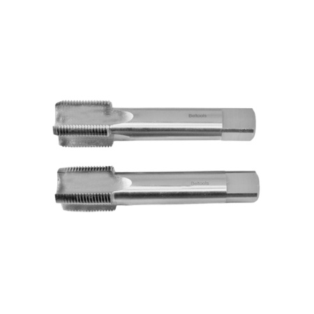 Метчик дюймовый 1 1/8'' 12 ниток UNF машинно-ручной HSS 2шт компл. исп1 Beltools